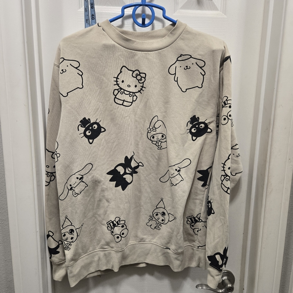 Hello Kitty And Friends Sweatshirt Size M